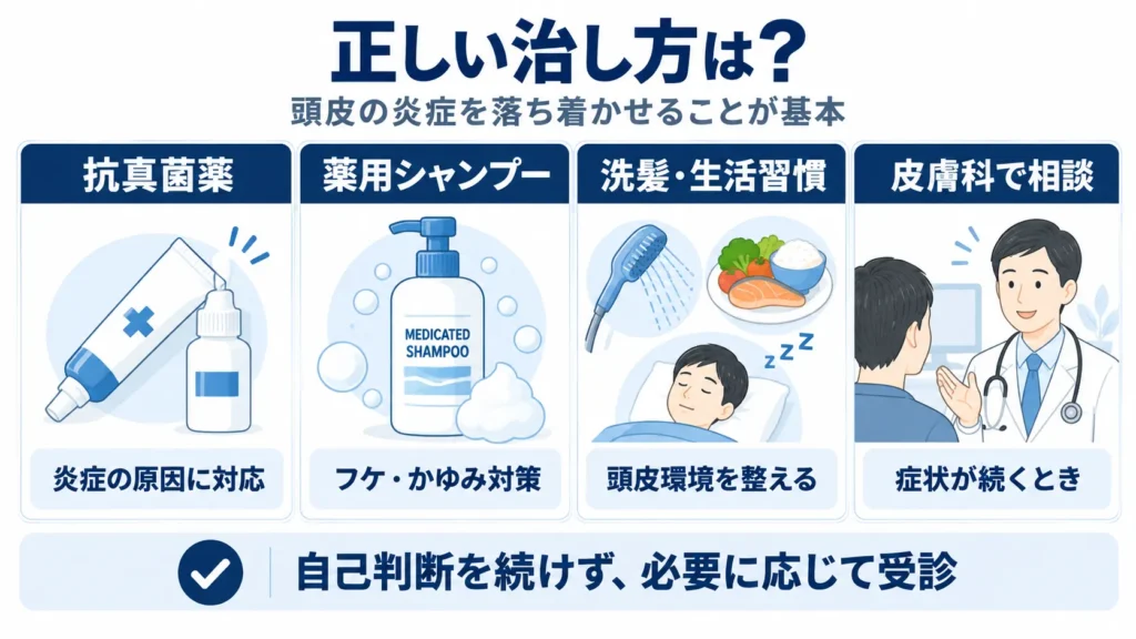 正しい治し方は?