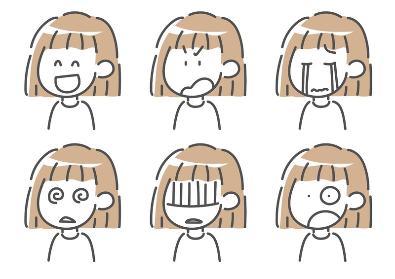 適応障害 顔つき