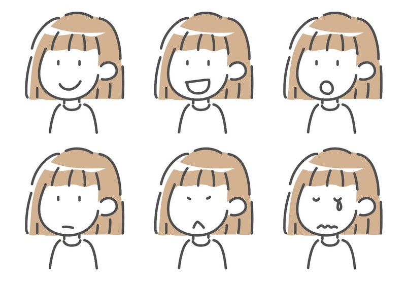 適応障害 顔つき